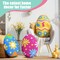 3 Pcs Easter Eggs Pillow Soft Plush Easter Eggs Shaped Pillow with PP Cotton Filling
